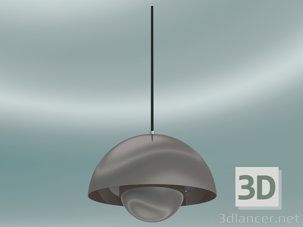 3d model Pendant lamp Flowerpot (VP1, Ø23cm, H 16cm, Polished Copper) - preview