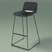 3d model Silla de bar Petal (111545, negro) - vista previa