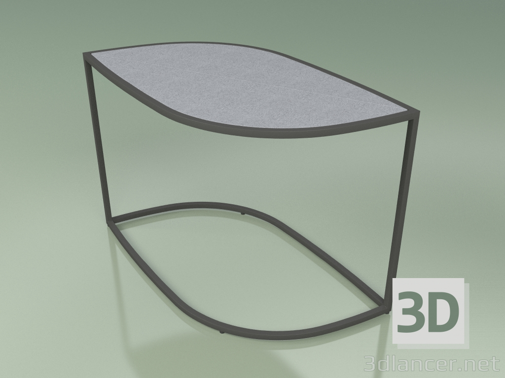 3d model Side table 001 (Gres Fog, Metal Smoke) - preview