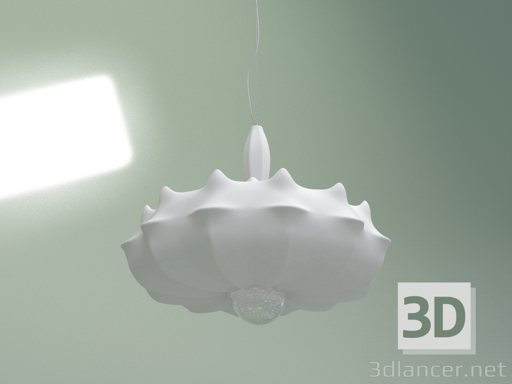 3d model Lámpara colgante Zeppelin (110 cm) - vista previa