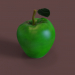 modèle 3D Pomme verte - preview