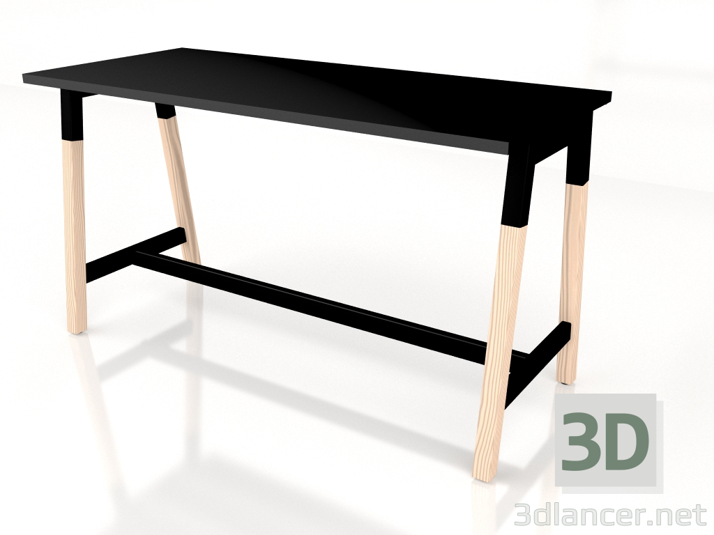 modello 3D Tavolo alto Ogi High PSD86 (1615x700) - anteprima