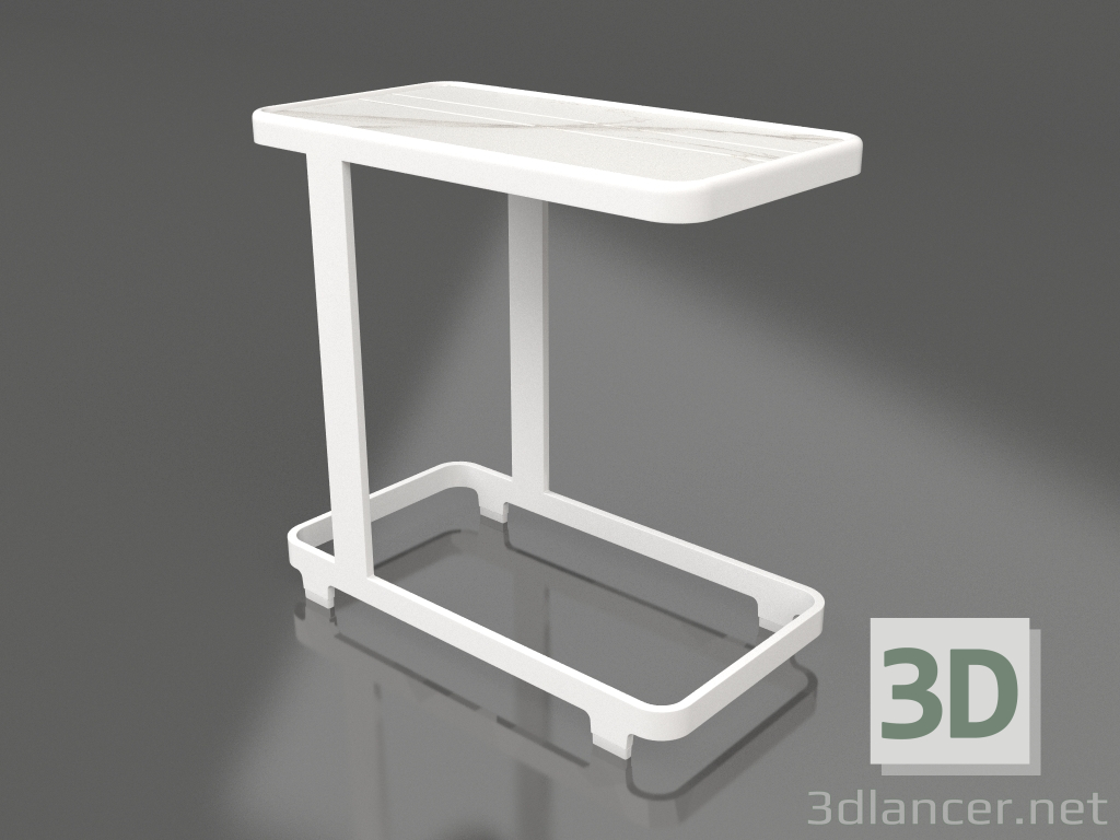 3d модель Столик C (DEKTON Aura, White) – превью