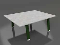 Mesa de centro 90 (Verde botella, DEKTON)