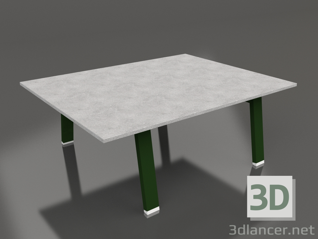 3d model Coffee table 90 (Bottle green, DEKTON) - preview