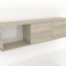 3d model Hanging shelf SHELF 7 (with 1 open section on the left) 1400 mm (lightened oak) - preview
