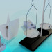 Modelo 3d Libra - preview