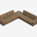 Modelo 3d Sofa Corner Modular Grand Hotel - preview