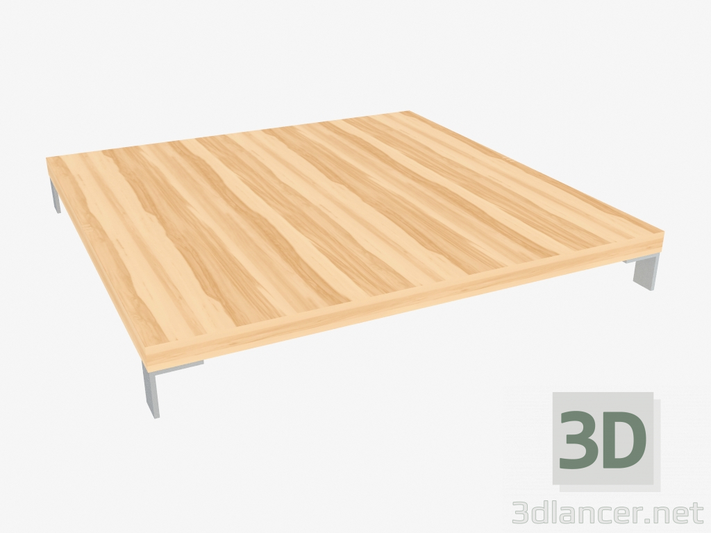 3d model La tabla es cuadrada baja (150-84) - vista previa