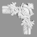 Modelo 3d Canto decorativo (MDU49) - preview