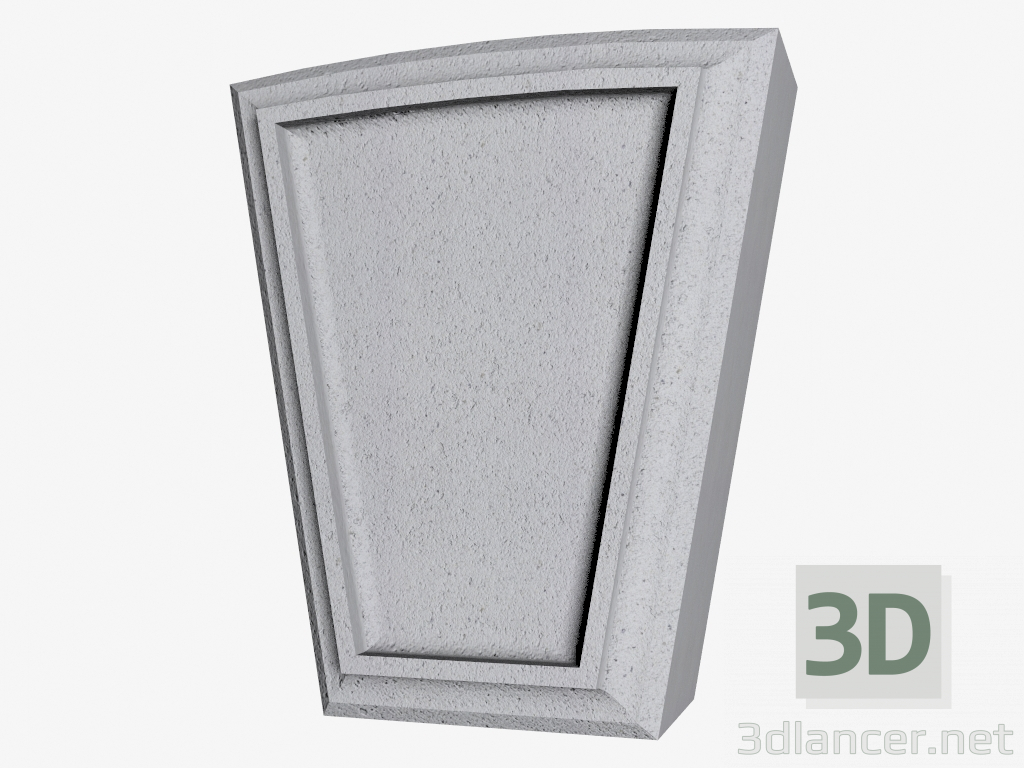 modello 3D Keystone (FZ37BG) - anteprima