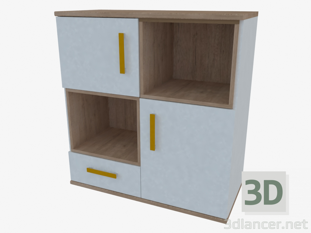 3D Modell Kommode (TYP 36) - Vorschau