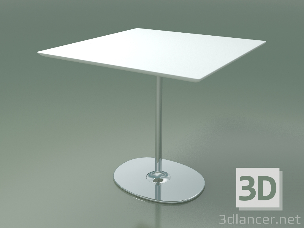 3d model Mesa cuadrada 0696 (H 74 - 79x79 cm, F01, CRO) - vista previa