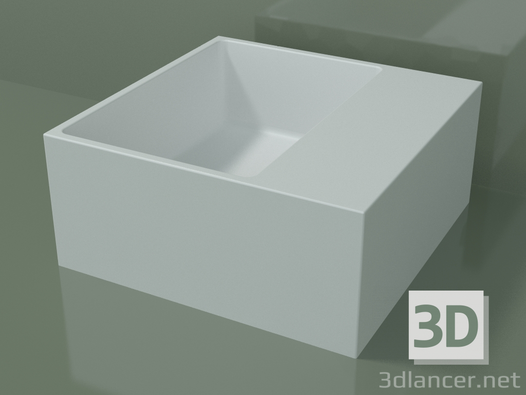 3d model Countertop washbasin (01UN11102, Glacier White C01, L 36, P 36, H 16 cm) - preview