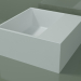 modello 3D Lavabo da appoggio (01UN11102, Glacier White C01, L 36, P 36, H 16 cm) - anteprima