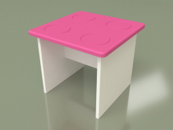 Sgabello per bambini (rosa)