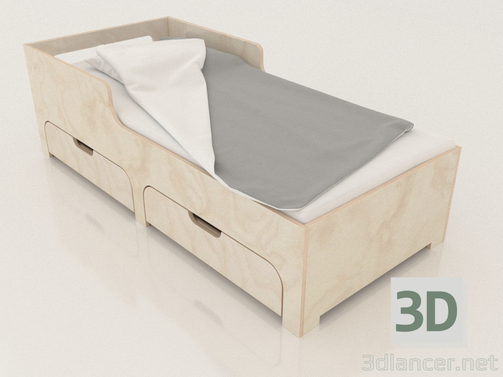 modello 3D Letto MODE CL (BNDCL0) - anteprima