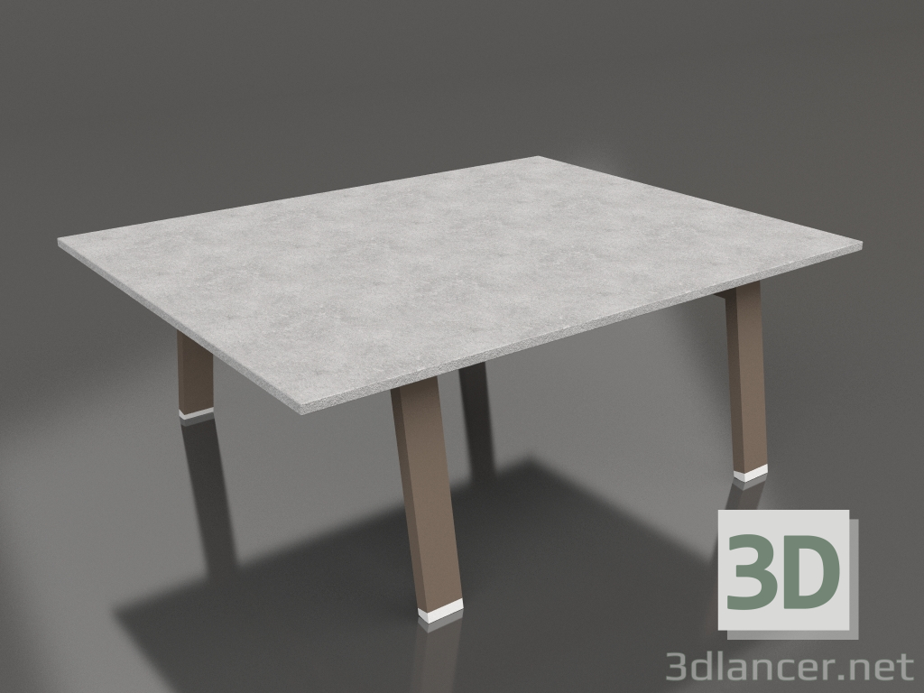 modello 3D Tavolino 90 (Bronzo, DEKTON) - anteprima