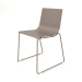 3d model Silla de comedor modelo 1 (Bronce) - vista previa