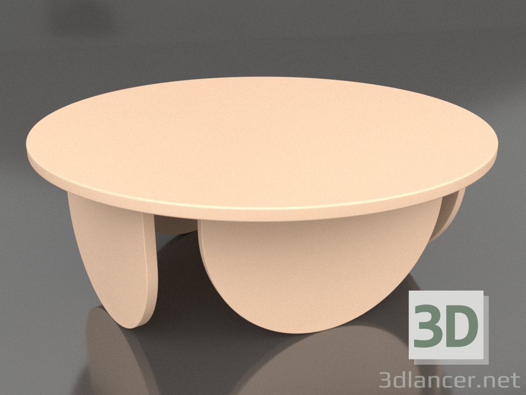 3d model Coffee table Frozen (Peach) - preview