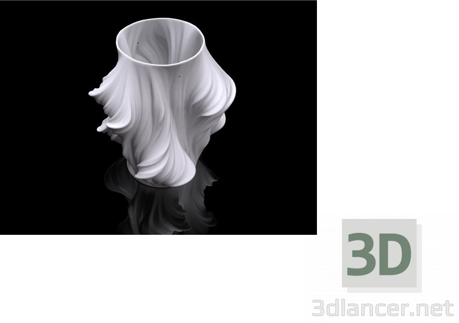 3d model Vase - preview