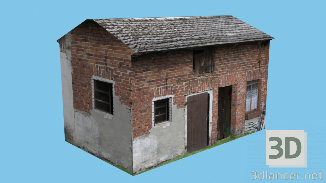 3D Modell Landhaus - Vorschau