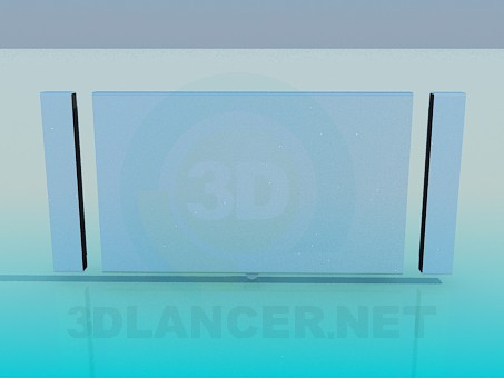 Modelo 3d Cinema em casa - preview