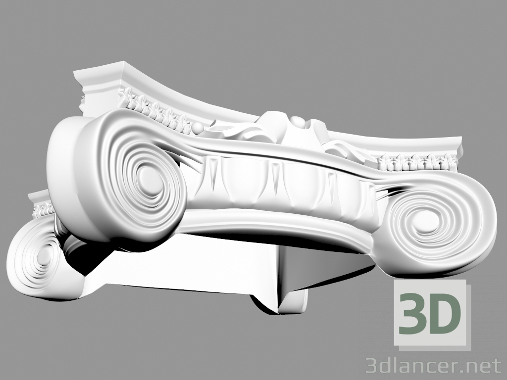 3d model Capital (KPF) - preview