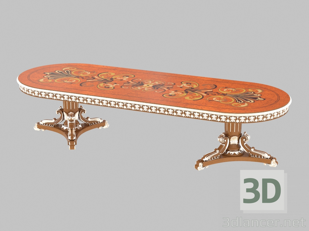 3d model Dining Table Bella Vita (13139) - preview