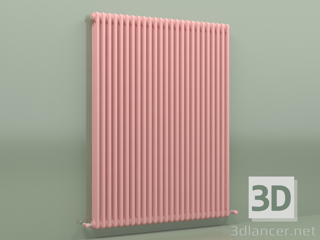 modèle 3D Radiateur TESI 3 (H 1500 25EL, Rose - RAL 3015) - preview