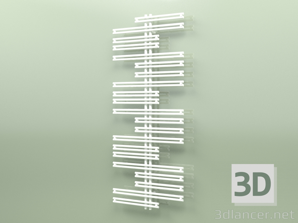 3d model Heated towel rail - Kea (1800 x 750, RAL - 9016) - preview