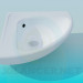 3d model Corner sink - preview