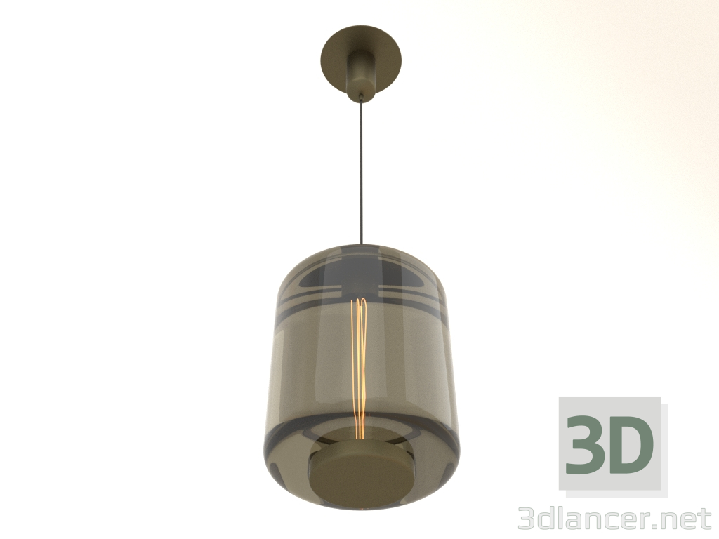 3d model Lámpara colgante (6195) - vista previa