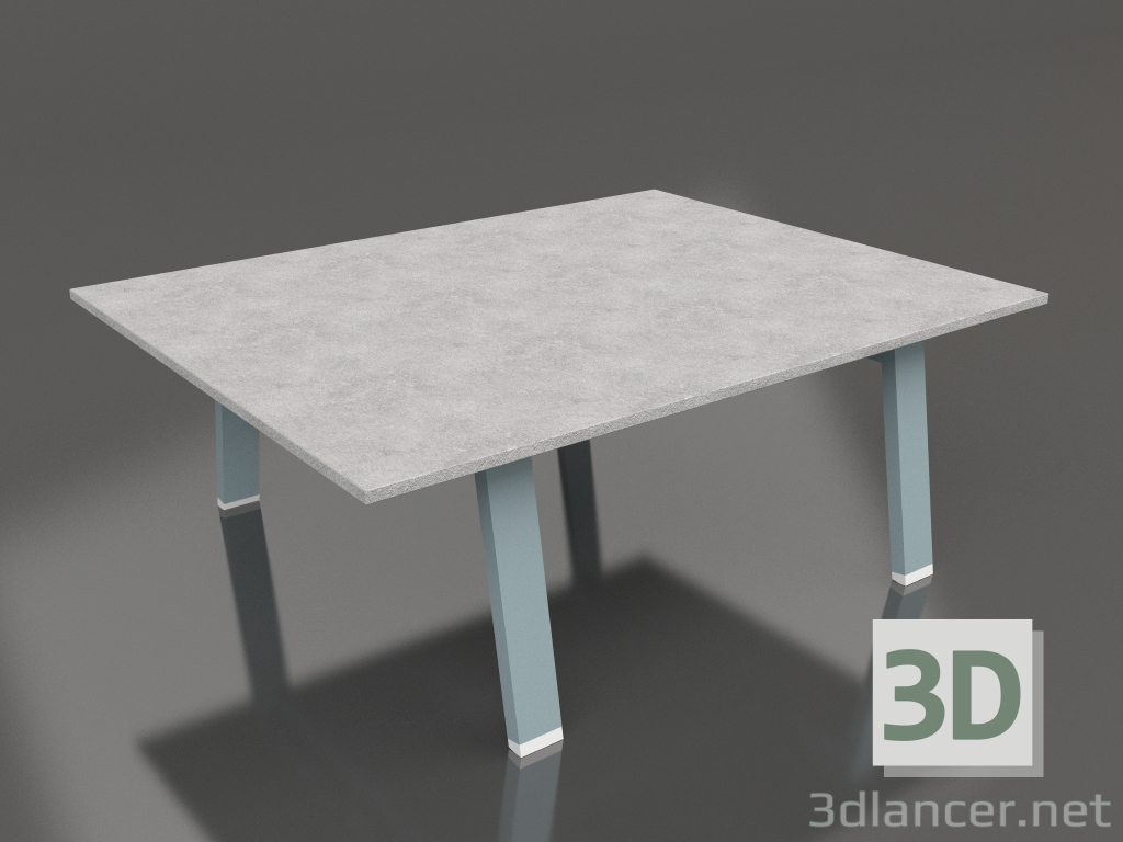 3d model Coffee table 90 (Blue gray, DEKTON) - preview