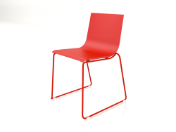 Silla de comedor modelo 1 (Roja)