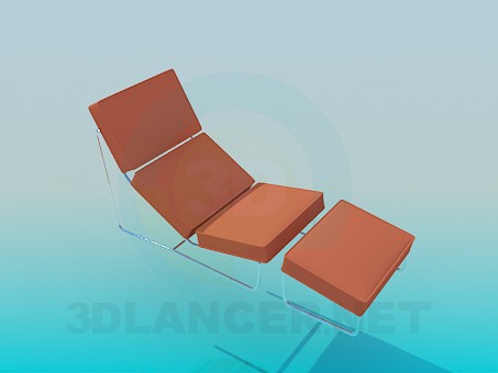 Modelo 3d Cavalete-cama - preview