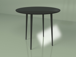 Mesa de cozinha Sputnik 90 cm (preto)