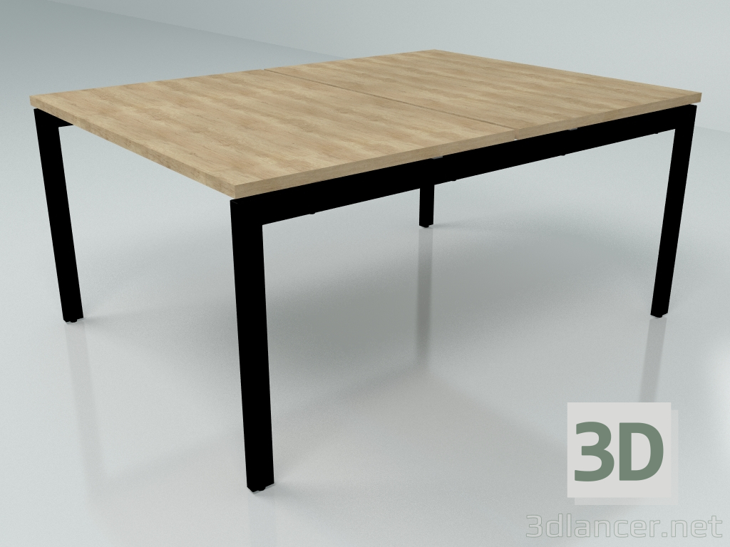 3d модель Стіл робочий Ogi U Bench Slide BOU32 (1200x1610) – превью