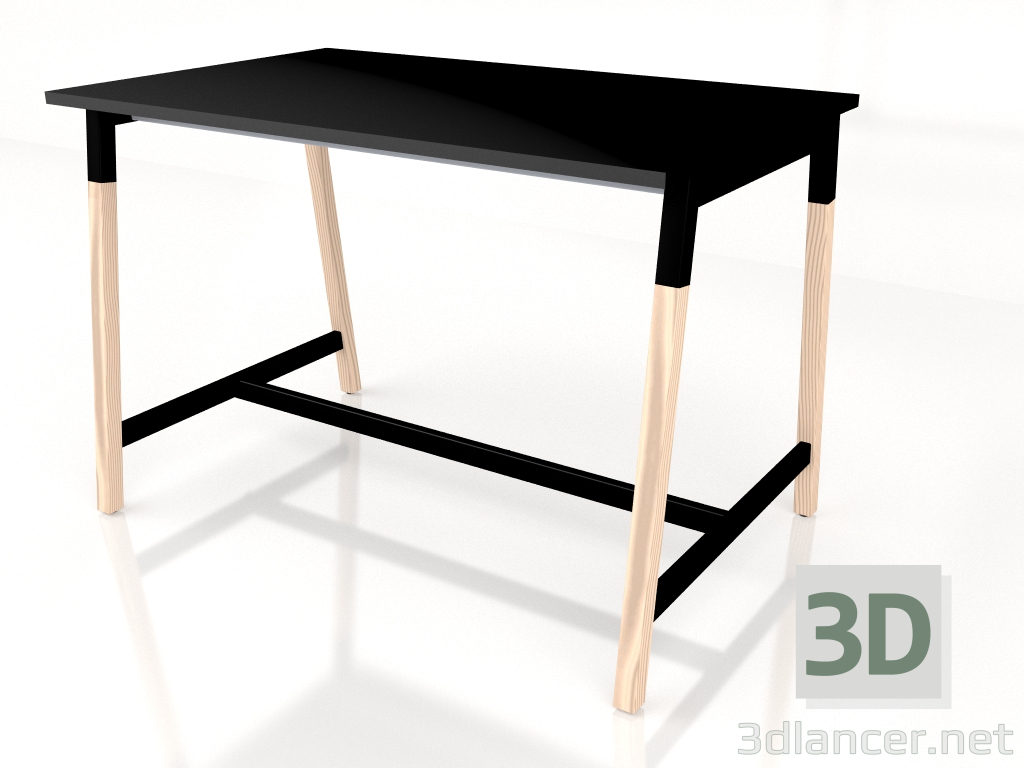 modello 3D Tavolo alto Ogi High PSD726 (1615x1000) - anteprima