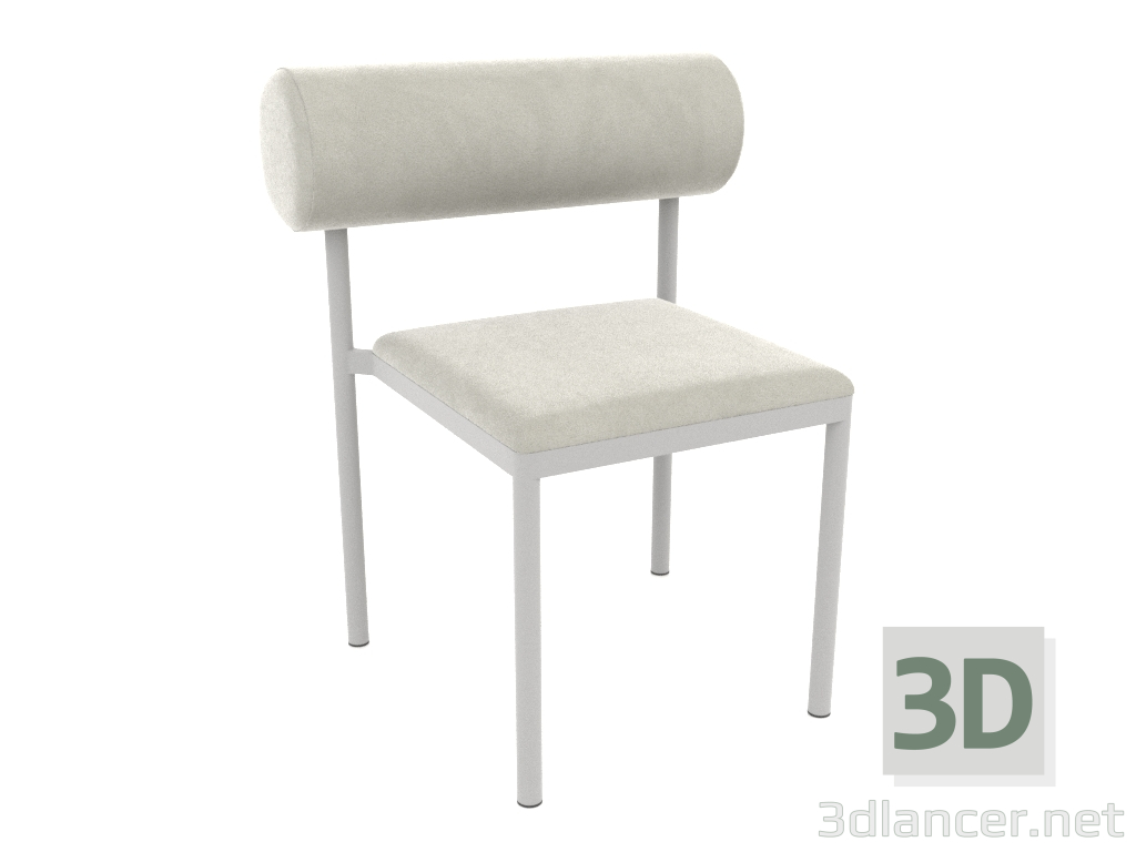 3D modeli Sandalye Valyk XL (RAL 7004) - önizleme