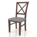 3d model Malta Chair (Old Walnut) - preview