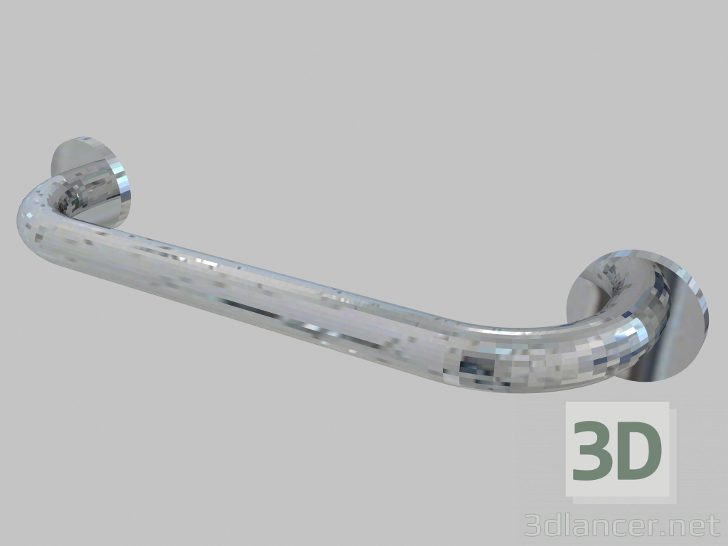 3d model Soporte de pared de acero de 450 mm Vital (NIV 041B) - vista previa