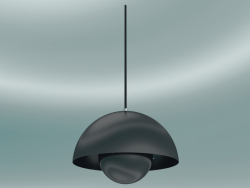 Pendant lamp Flowerpot (VP1, Ø23cm, H 16cm, Black Blue)