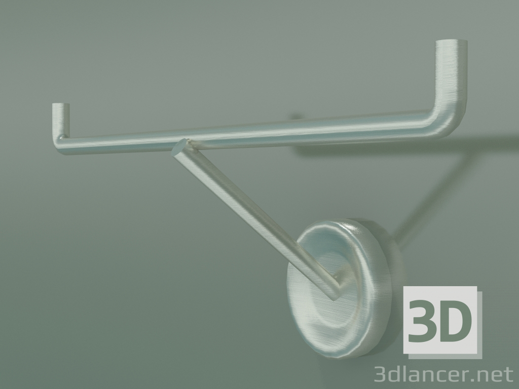 3D Modell Rollenhalter (Nickel gebürstet, 40836820) - Vorschau