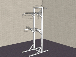 Barre horizontale, simulateur