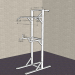 3d model Horizontal bar, simulator - preview