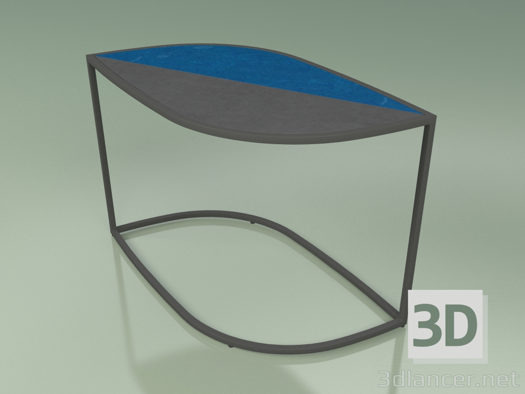 Modelo 3d Mesa lateral 001 (Glazed Gres Storm-Sapphire, Metal Smoke) - preview