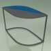 3D Modell Beistelltisch 001 (Glasiertes Gres Storm-Sapphire, Metal Smoke) - Vorschau