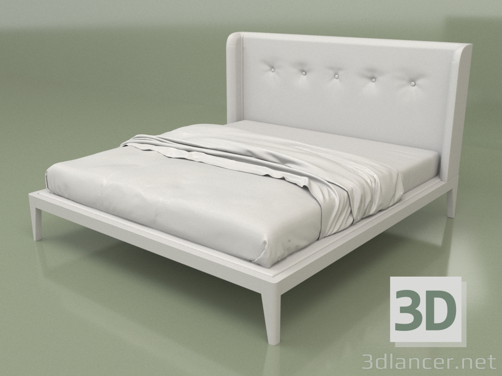 3d model Cama doble FLY SOFT NUEVO - vista previa