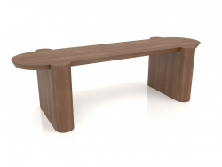 Banc BK 03 (1200x400x350, bois brun clair)